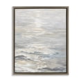 thumbnail image 1 of Stupell Industries Contemporary Shallow Reflections Morning Light Brown Floating Frame Canvas Art, 25 x 31, by Riley B, 1 of 8