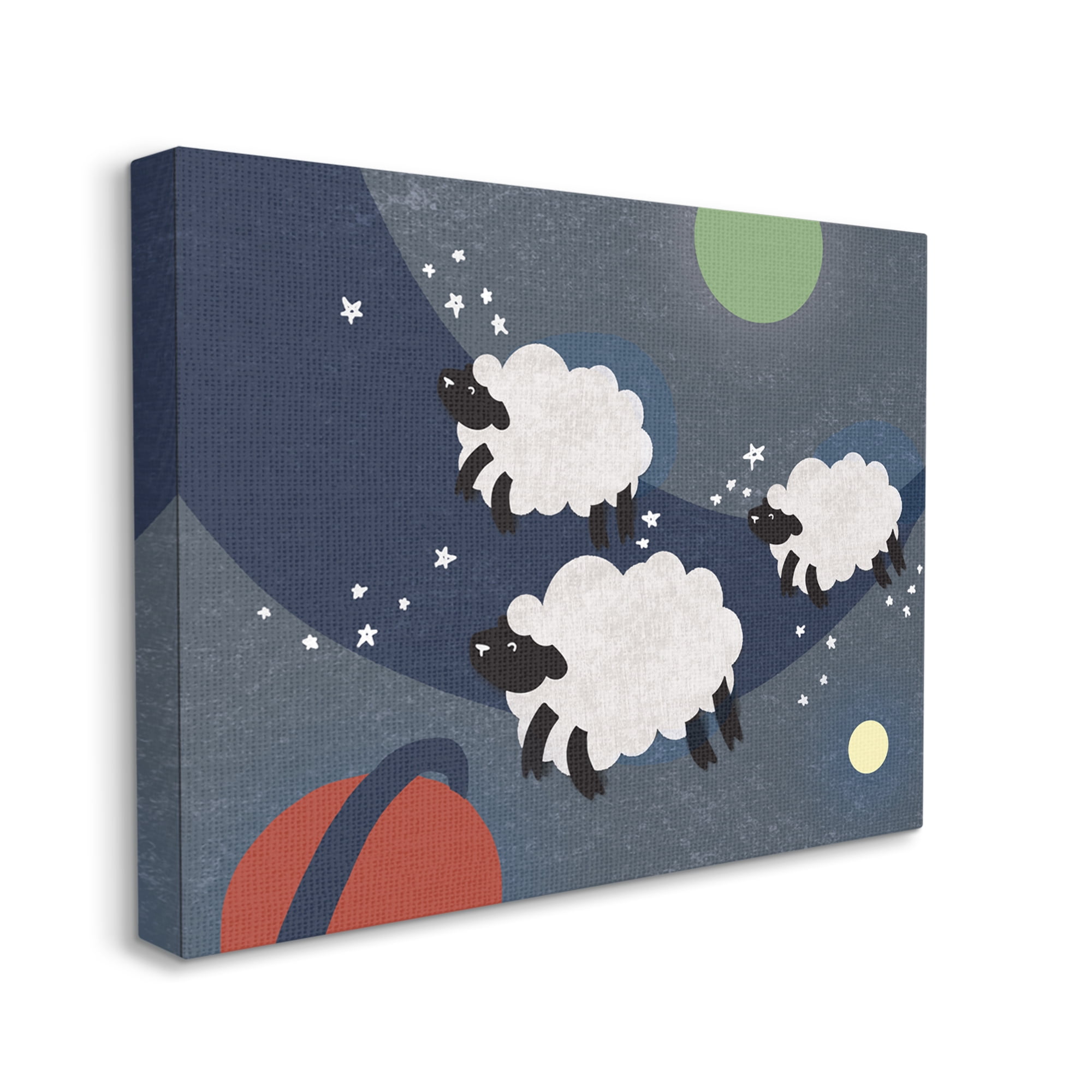 Stupell Industries Sheep In Space, 36 x 48,Design by Daphne Polselli