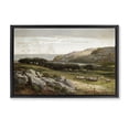 thumbnail image 1 of Stupell Industries Traditional Sheep in Passionate Landscape Black Floating Frame Canvas Art, 31 x 21, by Lula Bijoux & co., 1 of 8