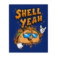 thumbnail image 1 of Stupell Industries Shell Yeah Funny Taco Canvas Wall Art design by Jedco Brands, Inc., 40 x 30, 1 of 7
