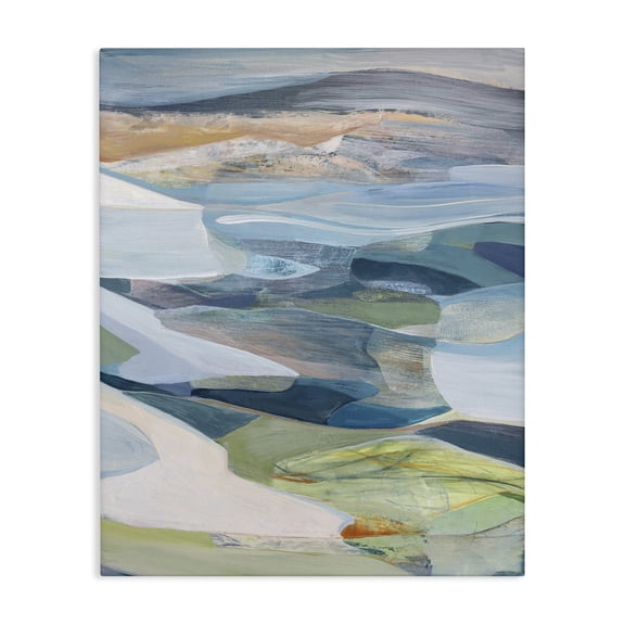 Stupell Industries Shifting Horizons Distortion Canvas Wall Art, design by Farren Lee