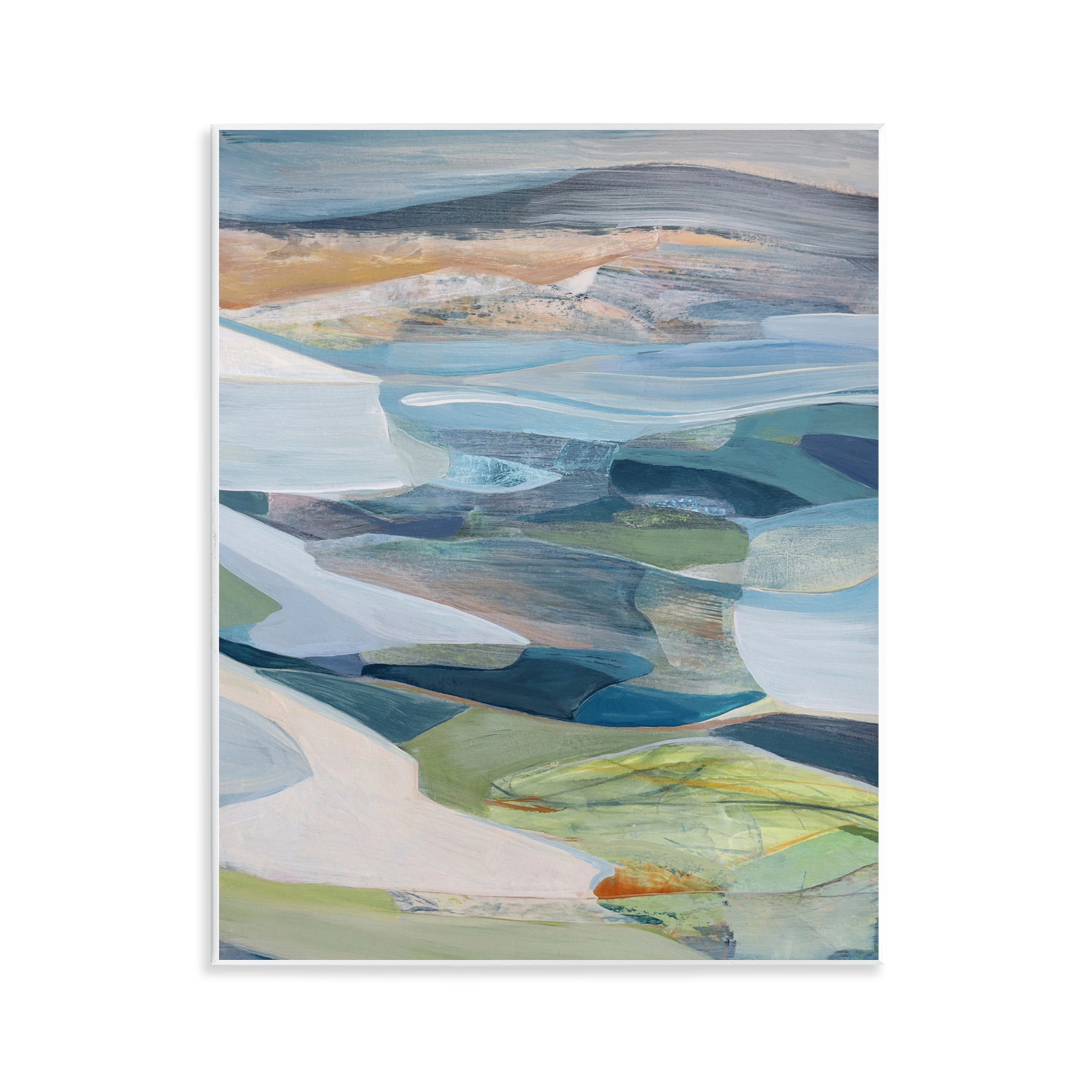 Stupell Industries Shifting Horizons Distortion Wall Plaque Art, design by Farren Lee