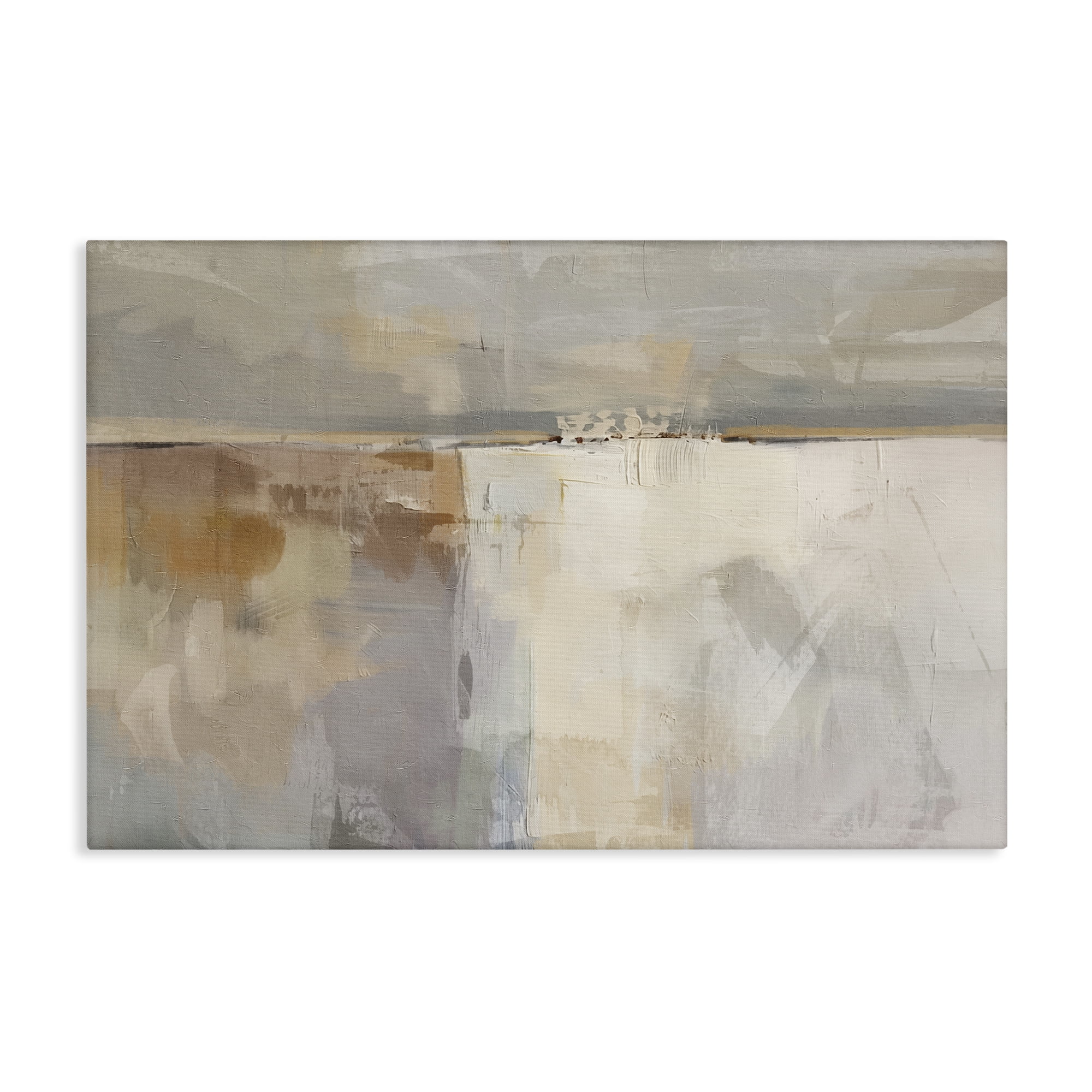 Stupell Industries Shimmering Meadow Illusion Abstract Painting Wrapped Canvas Art Print Wall Art, 30 x 20