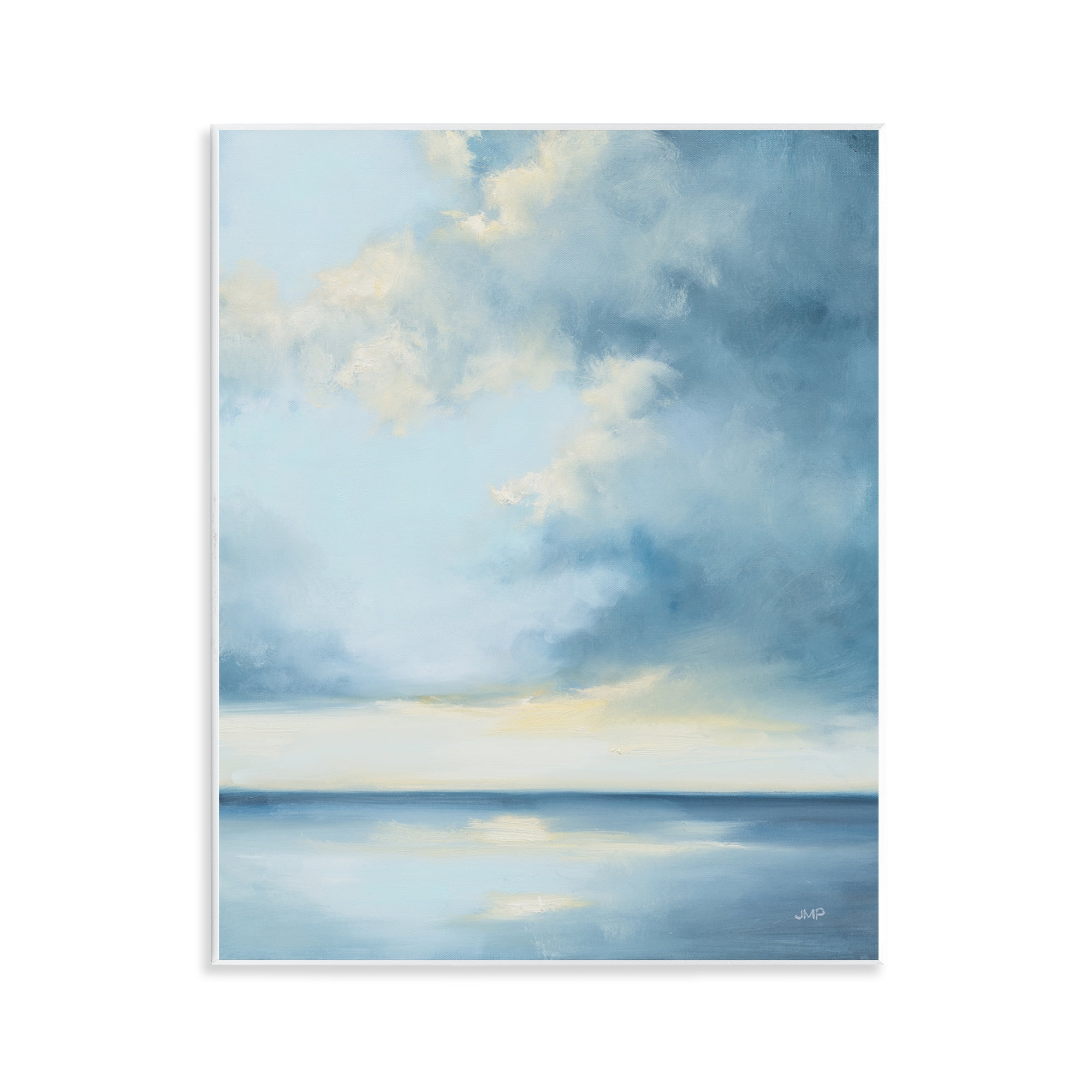 Stupell Industries Shimmering Sea Bright Nautical & Beach Painting Unframed Art Print Wall Art, 11 x 14