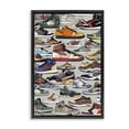 thumbnail image 1 of Stupell Industries Modern Shoe Time Urban Styles Black Floating Frame Canvas Art, 17 x 25, by Ray Powers, 1 of 8