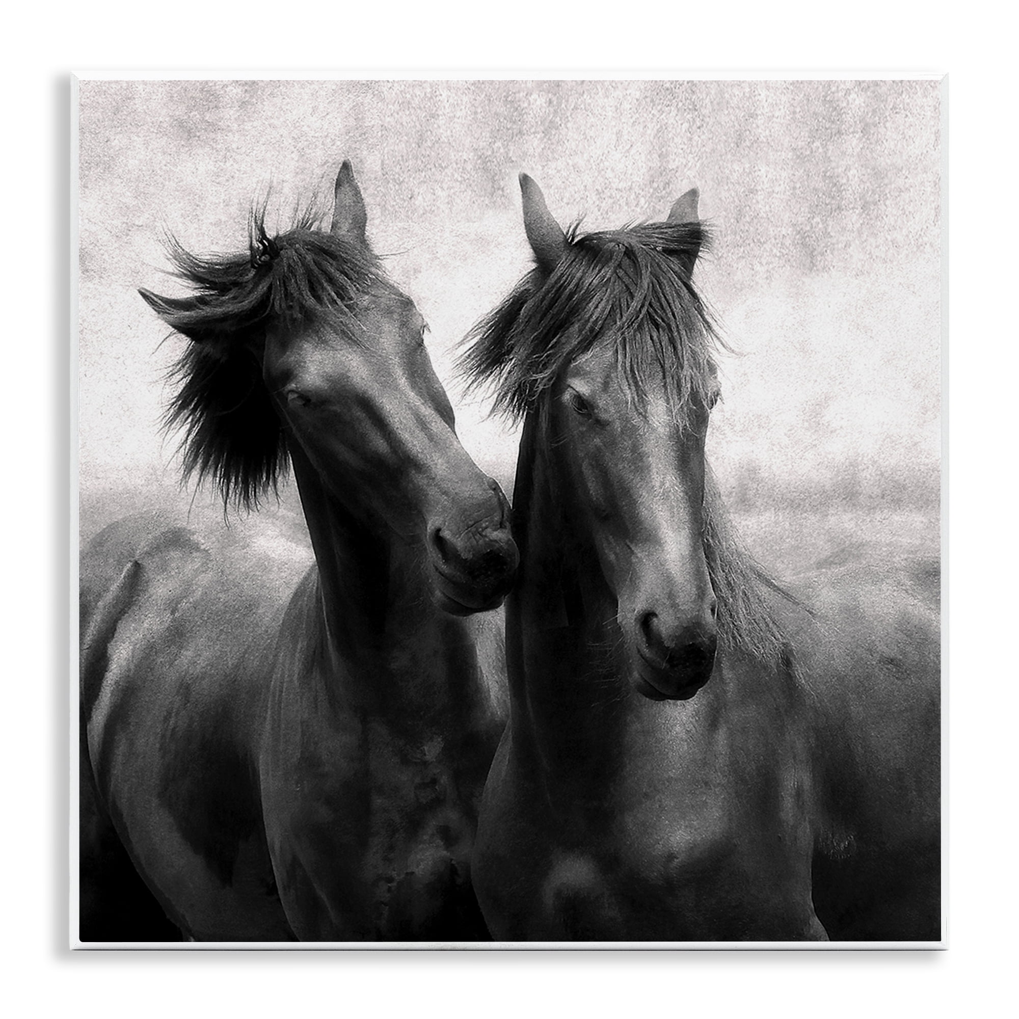 Stupell Industries Short Haired Horse Pair Wall Plaque Art, design by Lars Van de Goor