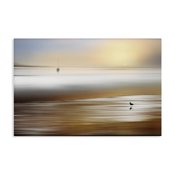 Stupell Industries Silent Pause Seascape Canvas Wall Art design by Marvin Pelkey, 16 x 24