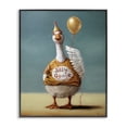 thumbnail image 1 of Stupell Industries Eclectic Silly Goose with Balloon Black Framed Giclee Art, 11 x 14, by Lucia Heffernan, 1 of 8
