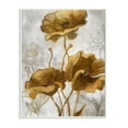 thumbnail image 1 of Stupell Industries Silver and Gold Poppies Abstract Flower Field Wall Plaque, 10 x 15, Design by Studio W, 1 of 6