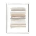 thumbnail image 1 of Stupell Industries Simple Abstract Boho Tan and Brown Opaque Watercolor White Framed Art Print Wall Art, 11x14, by Urban Epiphany, 1 of 8