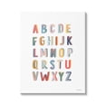 thumbnail image 1 of Stupell Industries Simple Alphabet Block Letters Symbols Design, 36 x 48, Design by Kyra Brown, 1 of 5