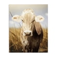 thumbnail image 1 of Stupell Industries Farmhouse Simple Belle Cow Portrait Canvas Art, 30 x 40, by Marcus Prime, 1 of 8