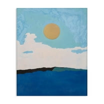 Stupell Industries Simple Blue Sky View Canvas Wall Art design by Walker Noble, 20 x 16