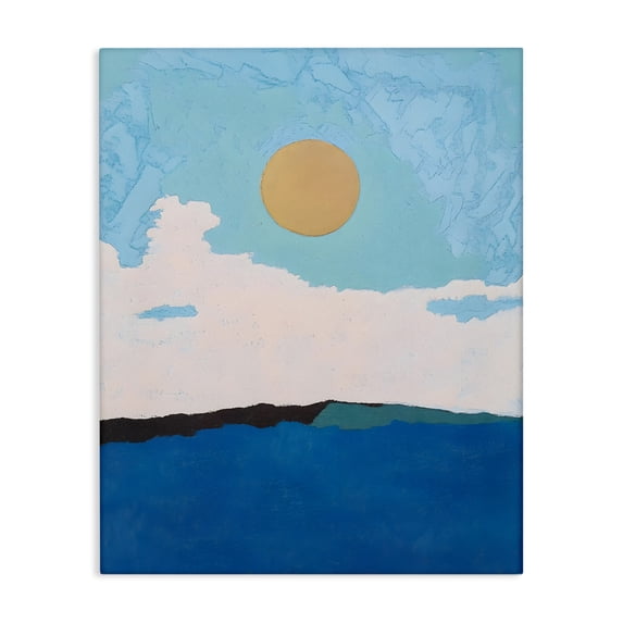 Stupell Industries Simple Blue Sky View Canvas Wall Art design by Walker Noble, 20 x 16