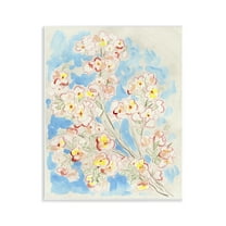 Stupell Industries Simple Branch Sketch Floral Painting Unframed Art Print Wall Art, 11 x 14