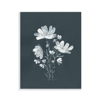 Stupell Industries Simple Daisy Florals Plants & Flowers Painting Unframed Art Print Wall Art, 11 x 14