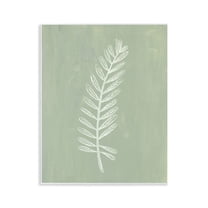 Stupell Industries Simple Fern Impression Plants & Flowers Painting Unframed Art Print Wall Art, 11 x 14