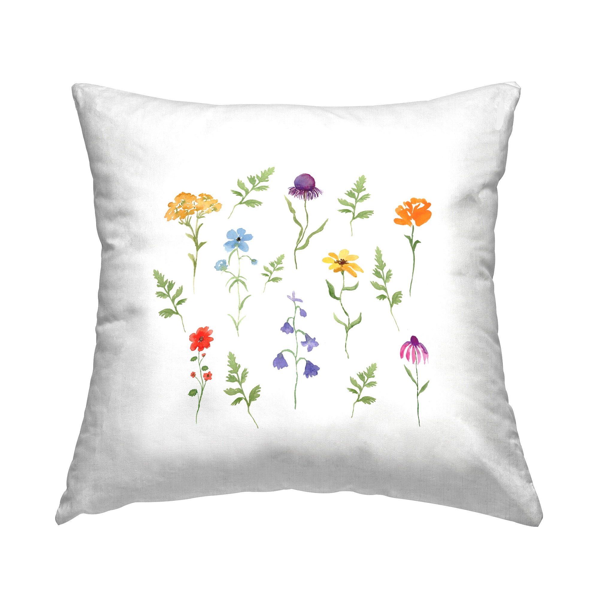 Stupell Industries Simple Forest Herbs Decorative Printed Throw Pillow Design by Corinne Rose Designs