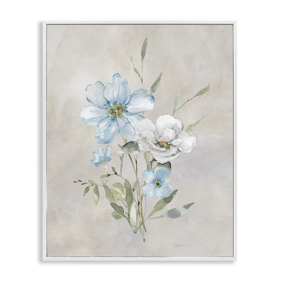 Stupell Industries Simple Herbs Bundle Plants & Flowers Painting White Framed Art Print Wall Art, 11 x 14