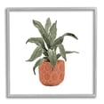 thumbnail image 1 of Stupell Industries Simple House Plant Green Leaves Terracotta Planter Painting , 17 x 17, Design by Lanie Loreth, 1 of 6
