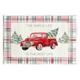 thumbnail image 1 of Stupell Industries Simple Life Is Best Plaid Truck Graphic Art Unframed Art Print Wall Art, Design by Kristen Brockmon, 1 of 6