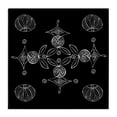 thumbnail image 1 of Stupell Industries Eclectic Simple Monochrome Fractals Canvas Art, 24 x 24, by El Perkin, 1 of 8