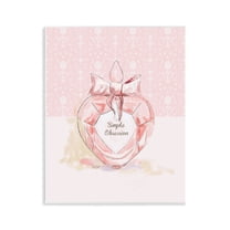 Stupell Industries Simple Obsession Pastel Perfume Fashion Painting Unframed Art Print Wall Art, 11 x 14