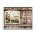 thumbnail image 1 of Stupell Industries Simple Things Rustic Barn Window Distressed Photograph Graphic Art Gray Framed Art Print Wall Art, 24x30, by Lori Deiter, 1 of 6