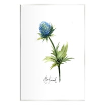 Stupell Industries Simple Thistle Watercolor Botanical & Floral Painting Unframed Art Print Wall Art, 10 x 15
