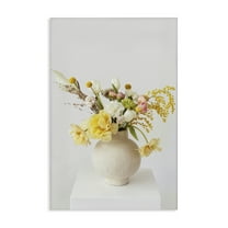 Stupell Industries Simple Vase Photography Botanical & Floral Photography Gallery Wrapped Canvas Art Print Wall Art, 16 x 24