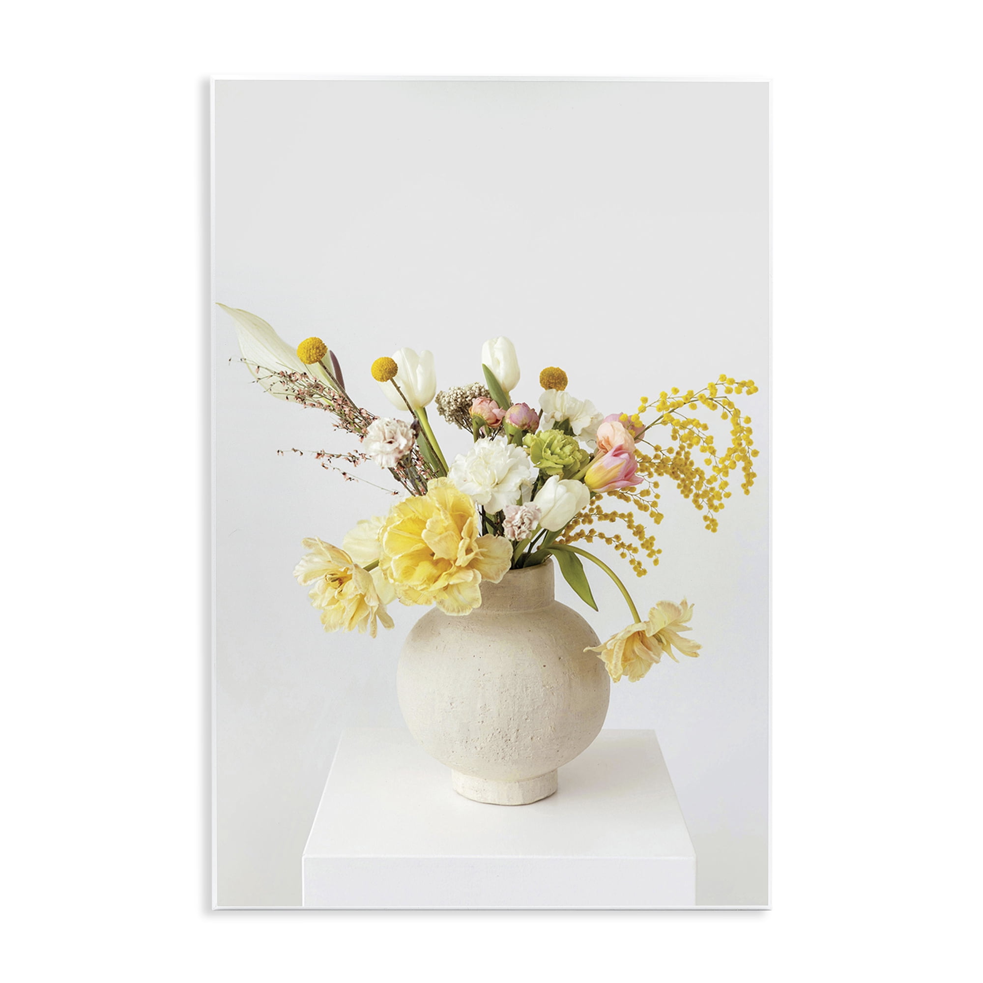 Stupell Industries Simple Vase Photography Botanical & Floral Photography Unframed Art Print Wall Art, 13 x 19