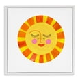 thumbnail image 1 of Stupell Industries Mid-Century Simple Warm Sunshine White Framed Giclee Art, 17 x 17, by Katherine Herrell Studio, 1 of 8