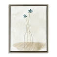 thumbnail image 1 of Stupell Industries Simple Watercolor Vase Botanical & Floral Painting Brown Floater Framed Art Print Wall Art, 17 x 21, 1 of 10