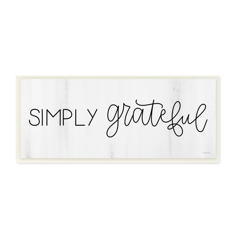 Simply Grateful Simply Grateful