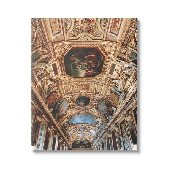 Stupell Industries Sistine Chapel Photography Travel & Places Photography Gallery Wrapped Canvas Print Wall Art, 16 x 20
