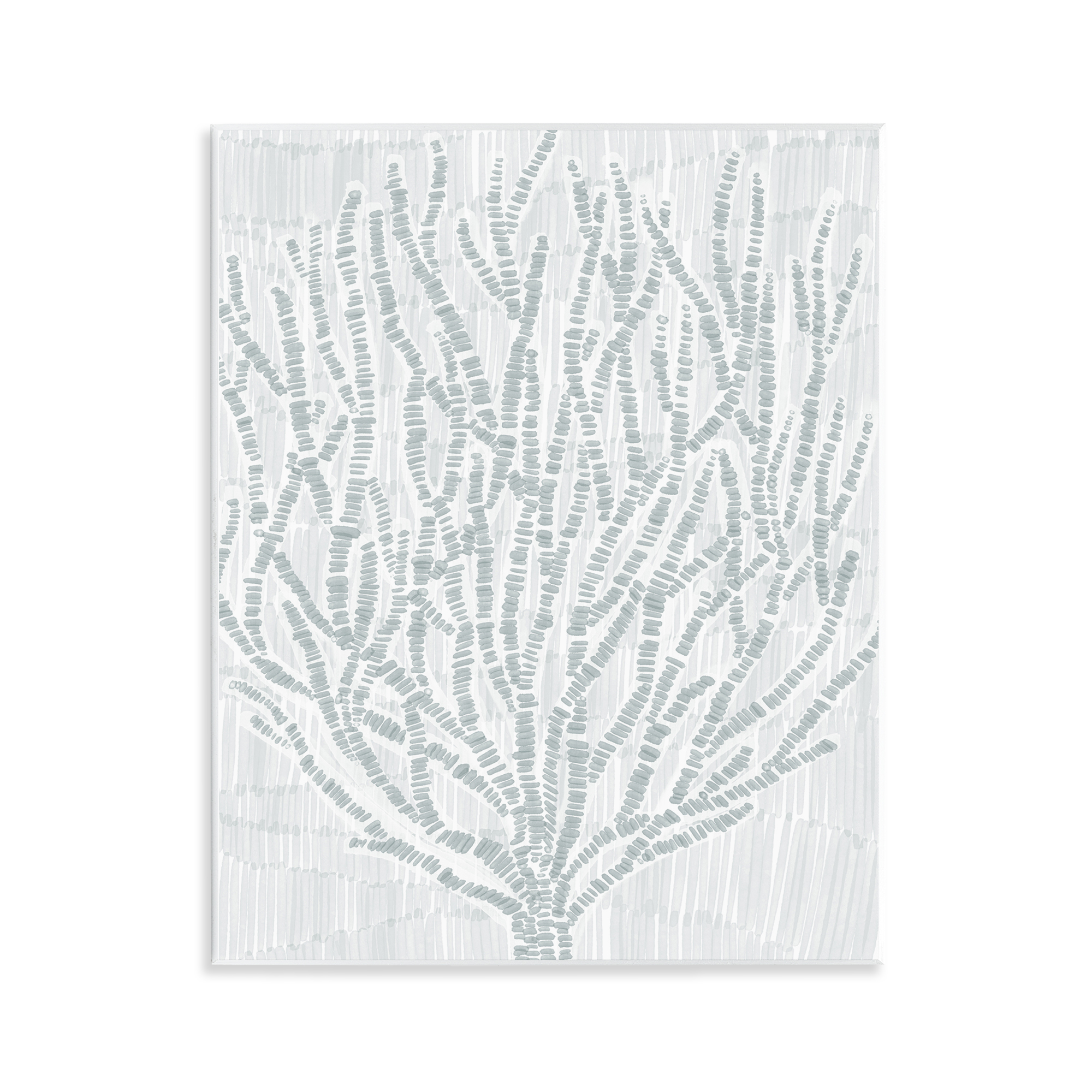 Stupell Industries Sketched Coral Sprigs Nautical & Beach Painting Unframed Art Print Wall Art, 11 x 14