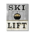 thumbnail image 1 of Stupell Industries Ski Lift Winter Sports Graphic Art Gallery Wrapped Canvas Print Wall Art, Design by Livi Finn, 1 of 2