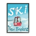 thumbnail image 1 of Stupell Industries Ski New England Red Winter Trolly Mountains Sports Painting Black Framed Art Print Wall Art, 11 x 14, 1 of 7