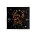 thumbnail image 1 of Stupell Industries Skull Crossbones Halloween Stars Graphic Art Unframed Art Print Wall Art, Design by Lil' Rue, 1 of 6