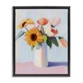 thumbnail image 1 of Stupell Industries Cottage Sleek Vase Bouquet Black Floating Frame Canvas Art, 17 x 21, by The Prints Vibe, 1 of 8