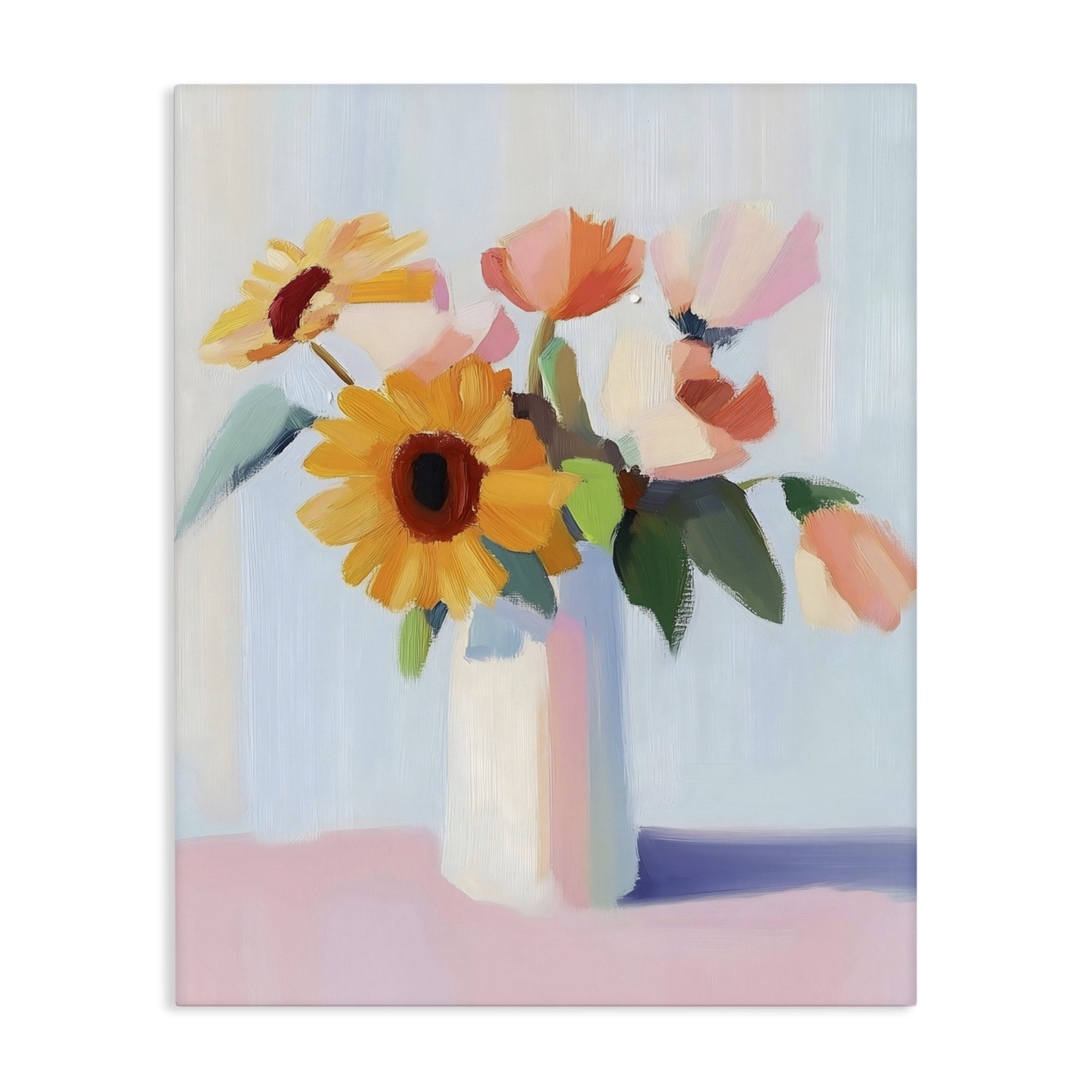 Stupell Industries Sleek Vase Bouquet Canvas Wall Art, design by The Prints Vibe