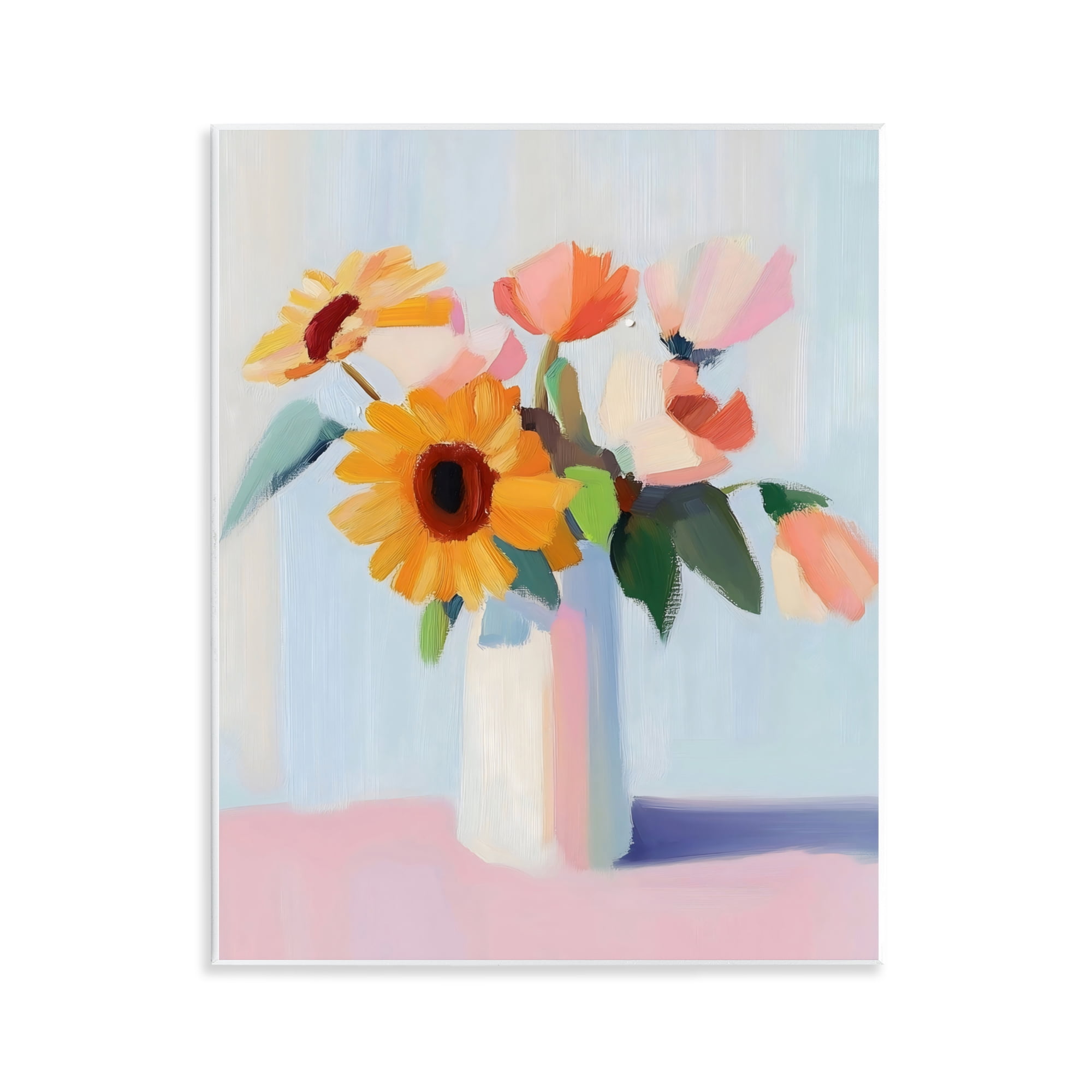 Stupell Industries Sleek Vase Bouquet Wall Plaque Art, design by The Prints Vibe