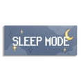thumbnail image 1 of Stupell Industries Sleep Mode Pixel Phrase Nature Painting Gallery Wrapped Canvas Print Wall Art, 24 x 10, 1 of 7