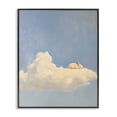 thumbnail image 1 of Stupell Industries Eclectic Sleeping Bunny on Cloud Black Framed Giclee Art, 11 x 14, by The Prints Vibe, 1 of 8