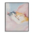 thumbnail image 1 of Stupell Industries Shabby Chic Sleeping Kittens Embrace Black Framed Giclee Art, 24 x 30, by The Prints Vibe, 1 of 8
