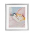 thumbnail image 1 of Stupell Industries Shabby Chic Sleeping Kittens Embrace Gray Framed Print Under Glass, 13 x 16, by The Prints Vibe, 1 of 8