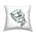 thumbnail image 1 of Stupell Industries Sleepy Kitten in Shoebox Decorative Printed Throw Pillow Design by Amanda Greenwood., 1 of 6