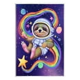 thumbnail image 1 of Stupell Industries Sloth in Outer Space Animals & Insects Painting Unframed Art Print Wall Art, 10 x 15, 1 of 7