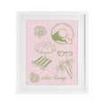thumbnail image 1 of Stupell Industries Coastal Slow Beach Living White Framed Print Under Glass, 17 x 21, by The Prints Vibe, 1 of 8