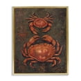 thumbnail image 1 of Stupell Industries Small & Large Crab Pair Animals Painting Gold Floater Framed Canvas Art Print Wall Art, 17 x 21, 1 of 9